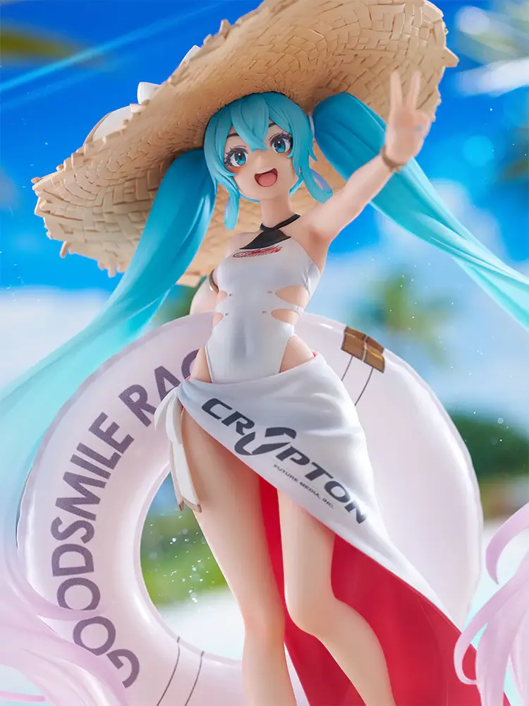 Figurine Vocaloid - Hatsune Miku - Ver. Racing Miku 2024 Tropical original - Tenitol - FuRyu