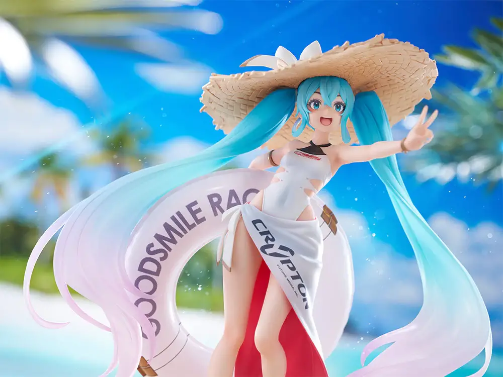 Figurine Vocaloid - Hatsune Miku - Ver. Racing Miku 2024 Tropical original - Tenitol - FuRyu