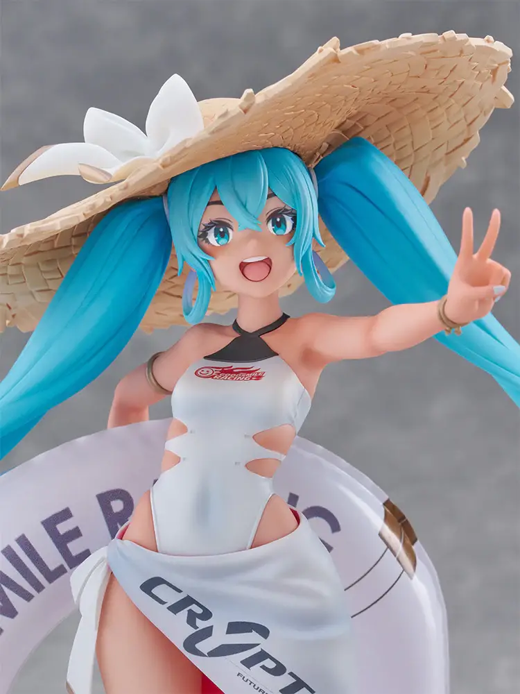 Figurine Vocaloid - Hatsune Miku - Ver. Racing Miku 2024 Tropical - Tenitol - FuRyu