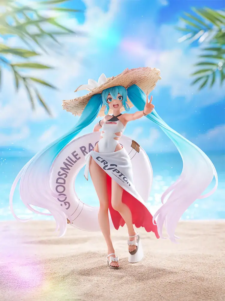 Figurine Vocaloid - Hatsune Miku - Ver. Racing Miku 2024 Tropical - Tenitol - FuRyu