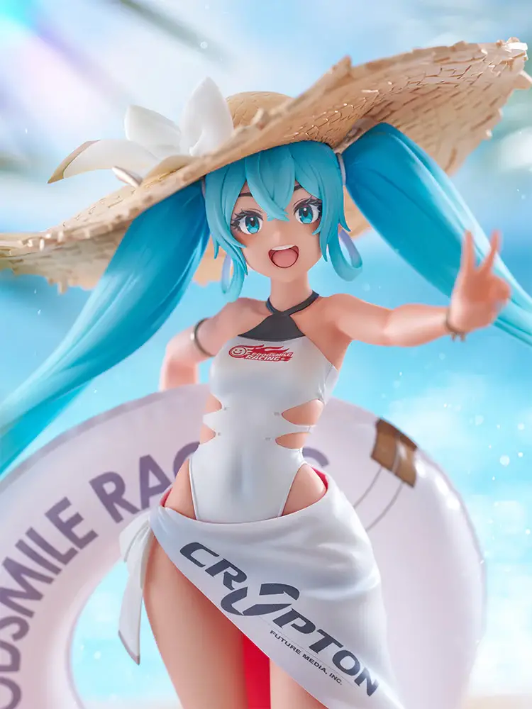 Figurine Vocaloid - Hatsune Miku - Ver. Racing Miku 2024 Tropical - Tenitol - FuRyu