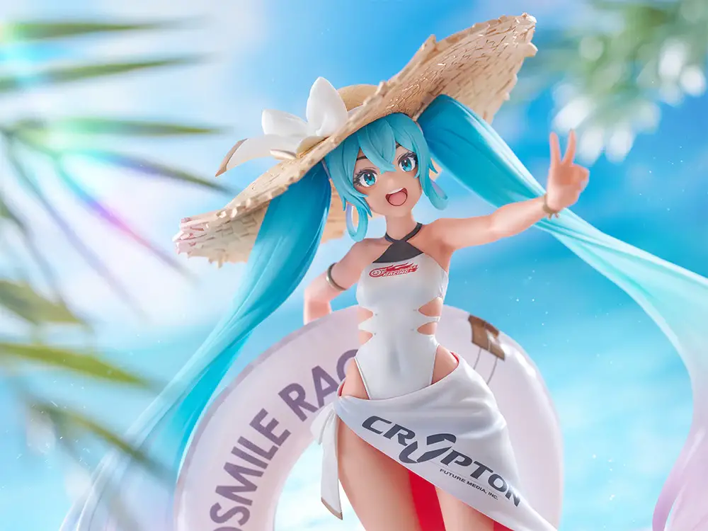 Figurine Vocaloid - Hatsune Miku - Ver. Racing Miku 2024 Tropical - Tenitol - FuRyu