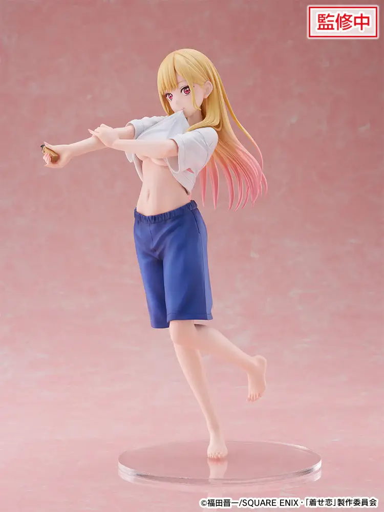 Figurine My Dress-Up Darling - Marin Kitagawa - Tenitol - Ver. Gojo Wakana's Gym Clothes - FuRyu