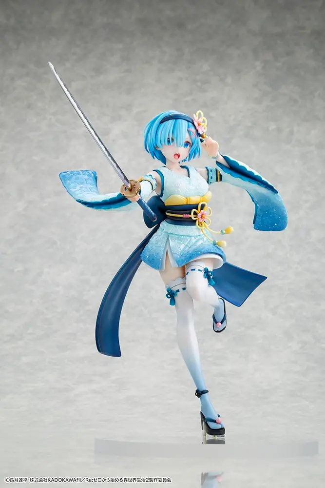 Figurine Re:Zero kara Hajimeru Isekai Seikatsu - Rem - Ver. Battle Uniform - 1/7 - KDcolle - Kadokawa