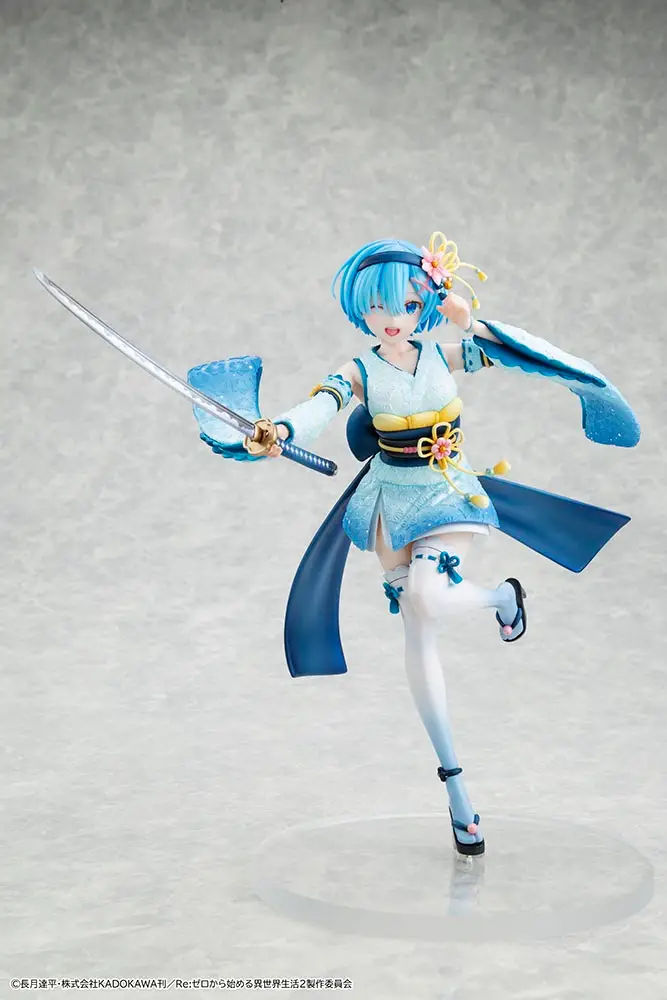 Figurine Re:Zero kara Hajimeru Isekai Seikatsu - Rem - Ver. Battle Uniform - 1/7 - KDcolle - Kadokawa