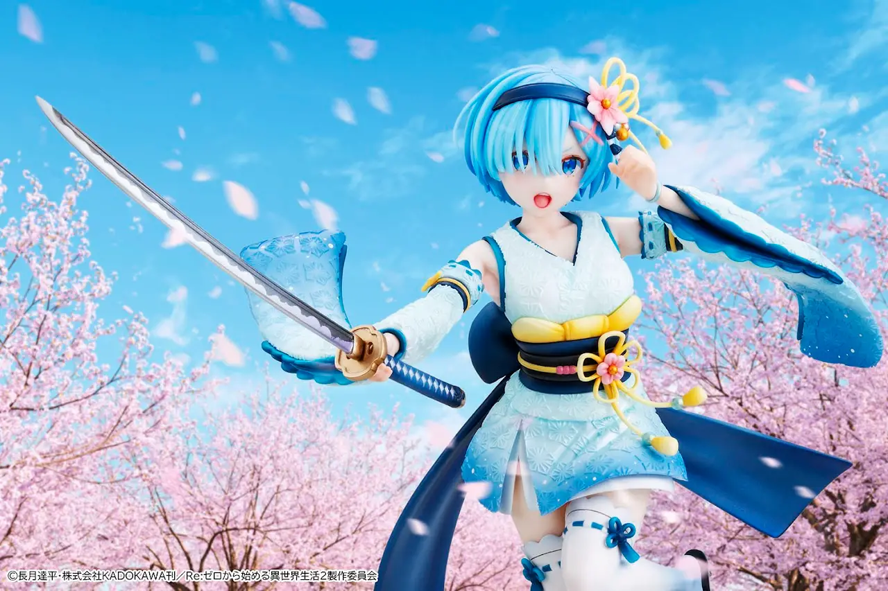 Figurine Re:Zero kara Hajimeru Isekai Seikatsu - Rem - Ver. Battle Uniform - 1/7 - KDcolle - Kadokawa