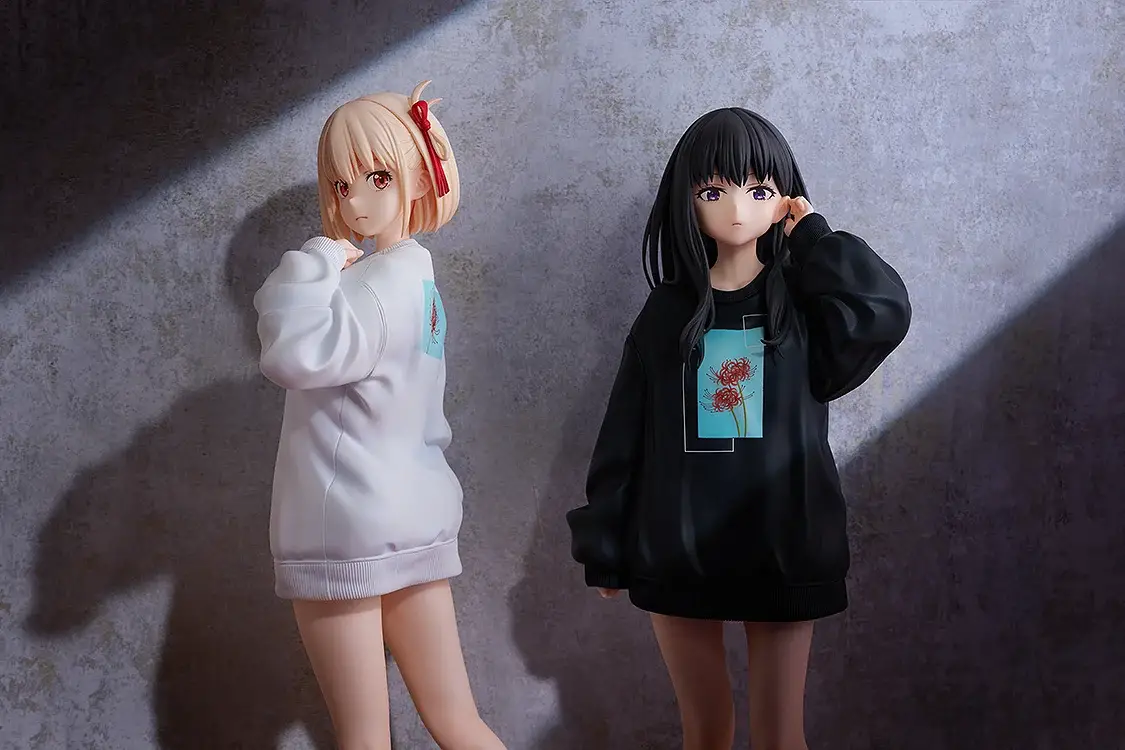 Figurine Lycoris Recoil - Takina Inoue et Chisato Nishikigi - Ver. Oversized Sweatshirt - 1/7 - Phat Company