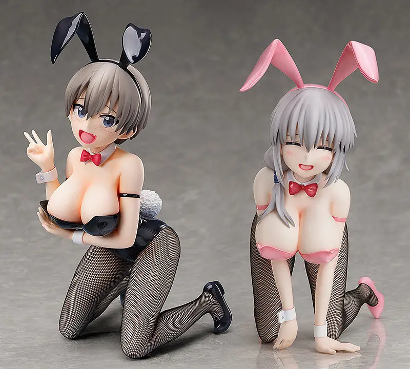 Figurine Uzaki-chan wa Asobitai! - Uzaki Hana et Uzaki Tsuki - Ver. Bunny - B-Style - FREEing