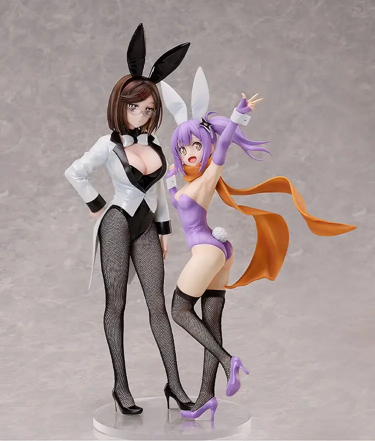 Figurine A Ninja and an Assassin Under One Roof - Satoko Kusagakure et Konoha Koga - Ver. Buny - B-Style - FREEing