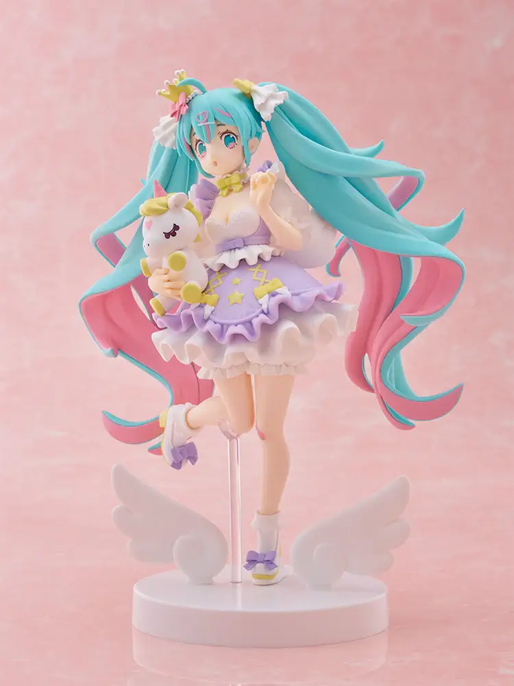 Figurine Vocaloid - Hatsune Miku - Ver. Yumekawa Princess Lavender - Tenitol - FuRyu