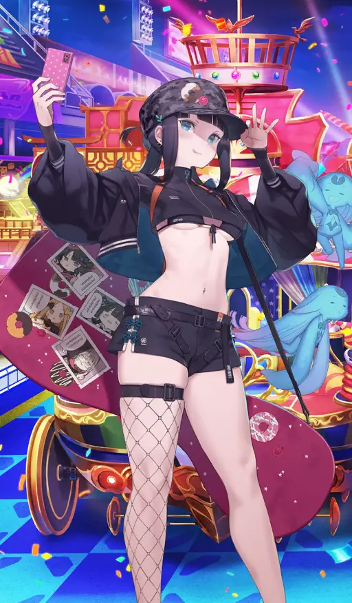 l'illustration du 8e anniversaire de « Fate/Grand Order » représentant l'élégante Yang Guifei profitant des festivités