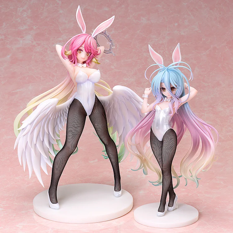 Figurine No Game No Life - Shiro et Jibril - Ver. Bunny - 1/6 - B-Style - FREEing