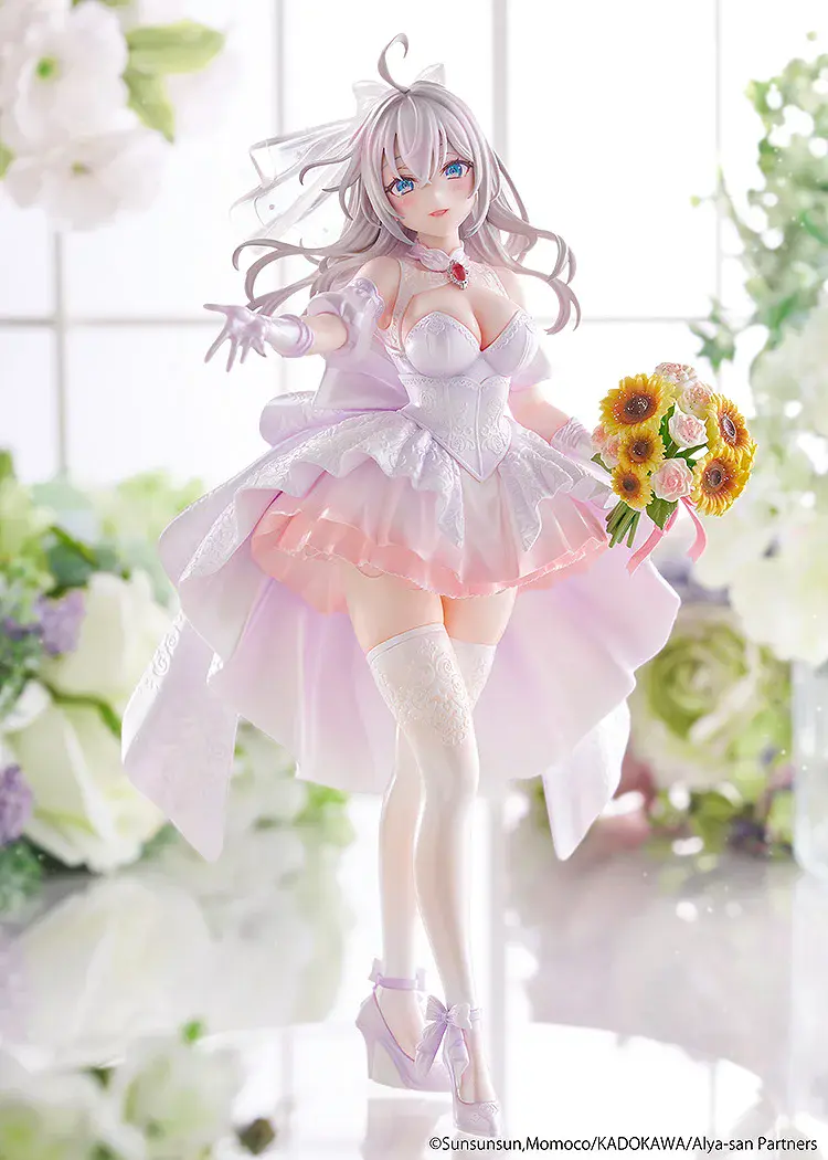 Figurine Alya Sometimes Hides Her Feelings in Russian - Alisa Mikhailovna Kujou - Ver. Wedding dress - 1/7 - KDcolle - Kadokawa