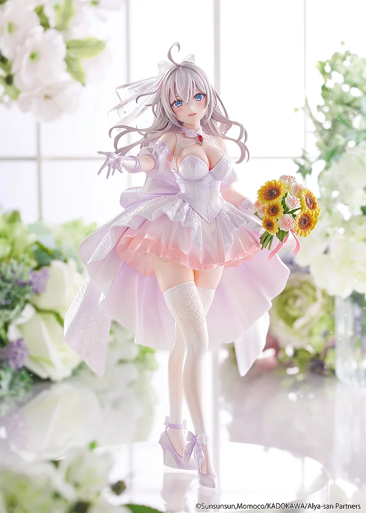 Figurine Alya Sometimes Hides Her Feelings in Russian - Alisa Mikhailovna Kujou - Ver. Wedding dress - 1/7 - KDcolle - Kadokawa