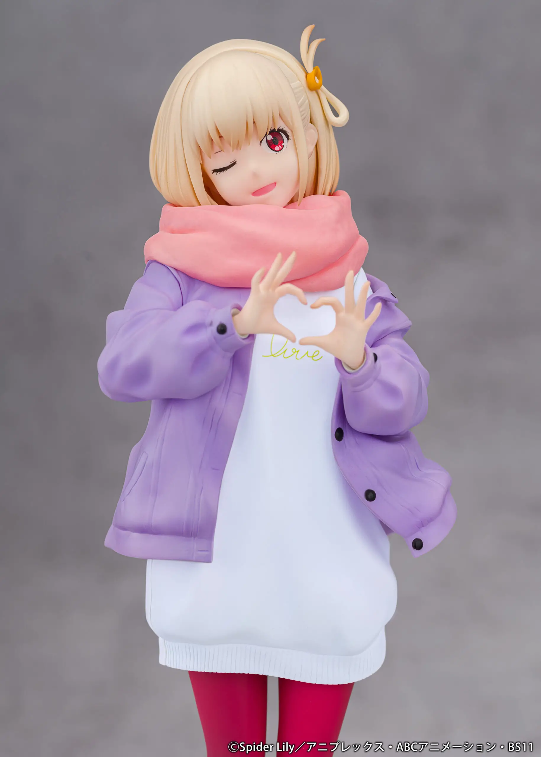Figurine Lycoris Recoil - Chisato Nishikigi - Ver. Winter Outfit - 1/7 - PROOF