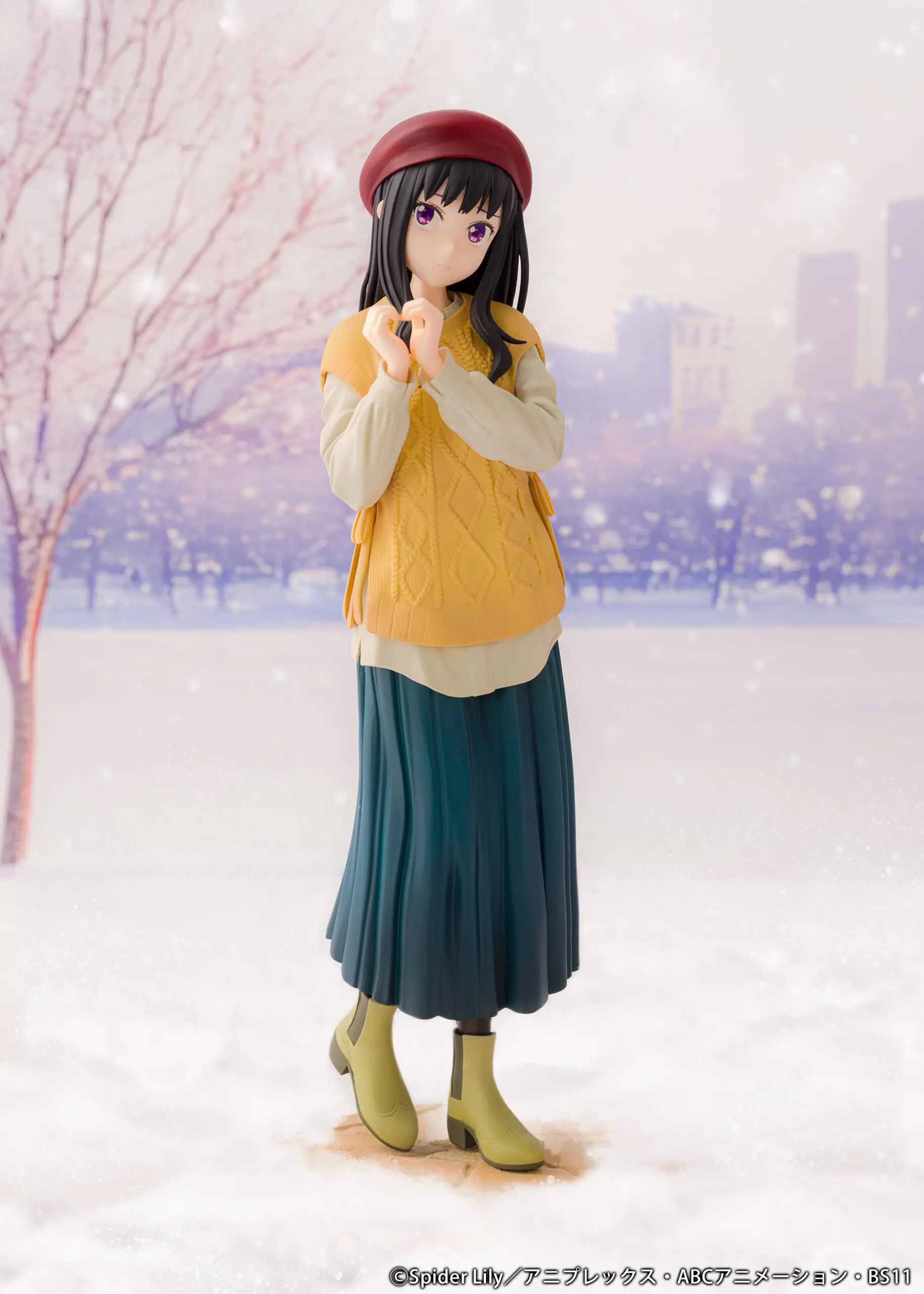 Figurine Lycoris Recoil - Takina Inoue - Ver. Winter Outfit - 1/7 - PROOF