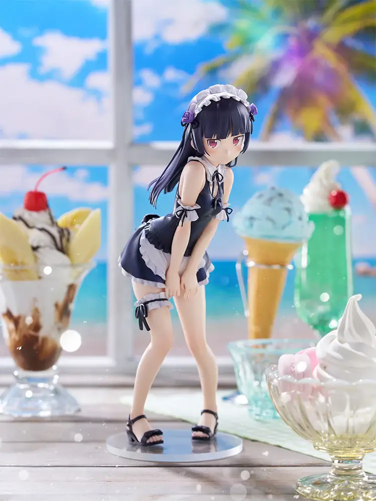 Figurine Ore no Imouto ga Konna ni Kawaii Wake ga Nai (Oreimo) - Kuroneko (Ruri Gokou) - Ver. Swimsuit Maid - Tenitol - FuRyu