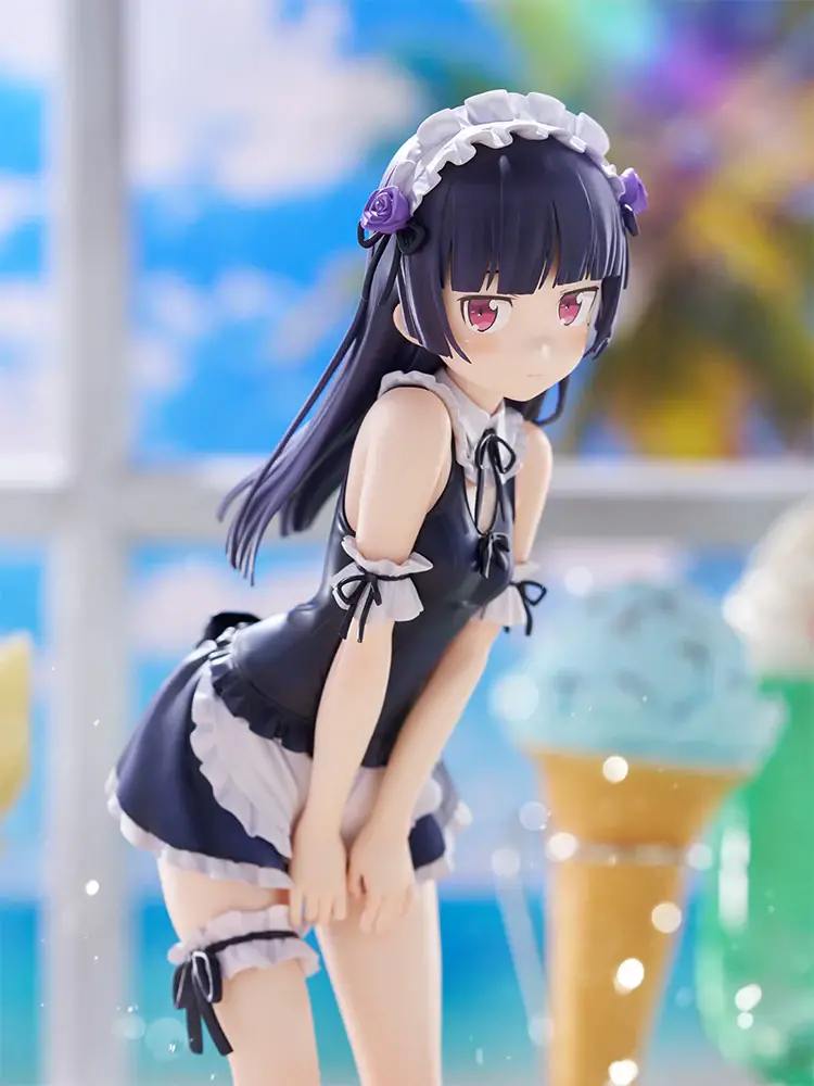 Figurine Ore no Imouto ga Konna ni Kawaii Wake ga Nai (Oreimo) - Kuroneko (Ruri Gokou) - Ver. Swimsuit Maid - Tenitol - FuRyu