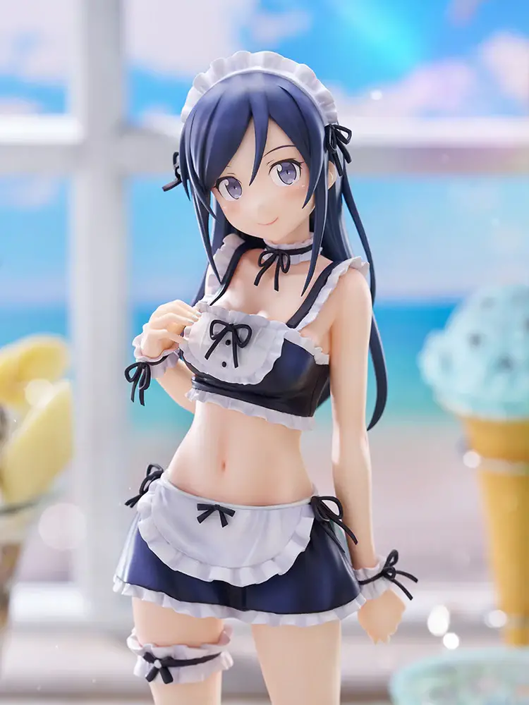 Figurine Ore no Imouto ga Konna ni Kawaii Wake ga Nai (Oreimo) - Ayase Aragaki - Ver. Swimsuit Maid - Tenitol - FuRyu