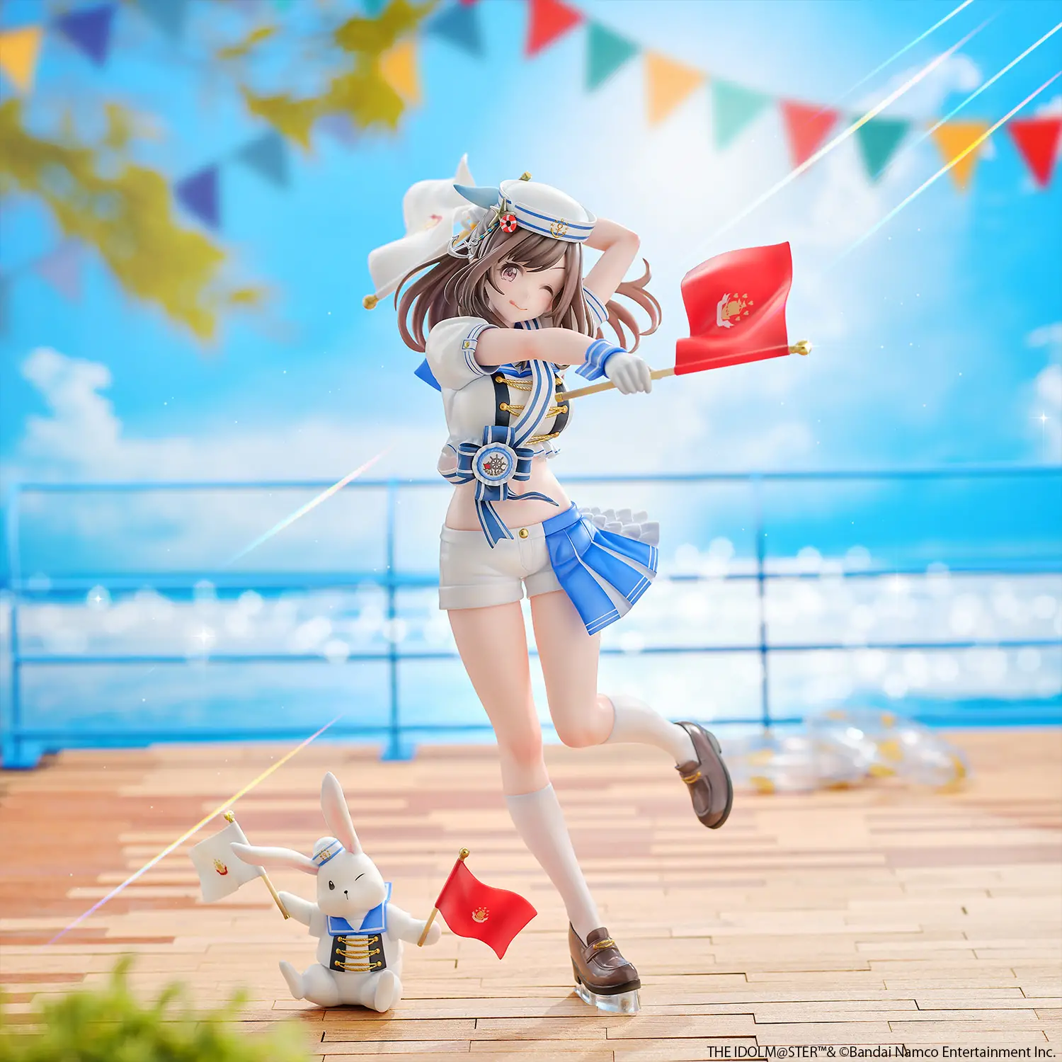 Figurine THE iDOLM@STER: Shiny Colors - Kogane Tsukioka - Ver. Nekomichi Country - 1/6 - Union Creative