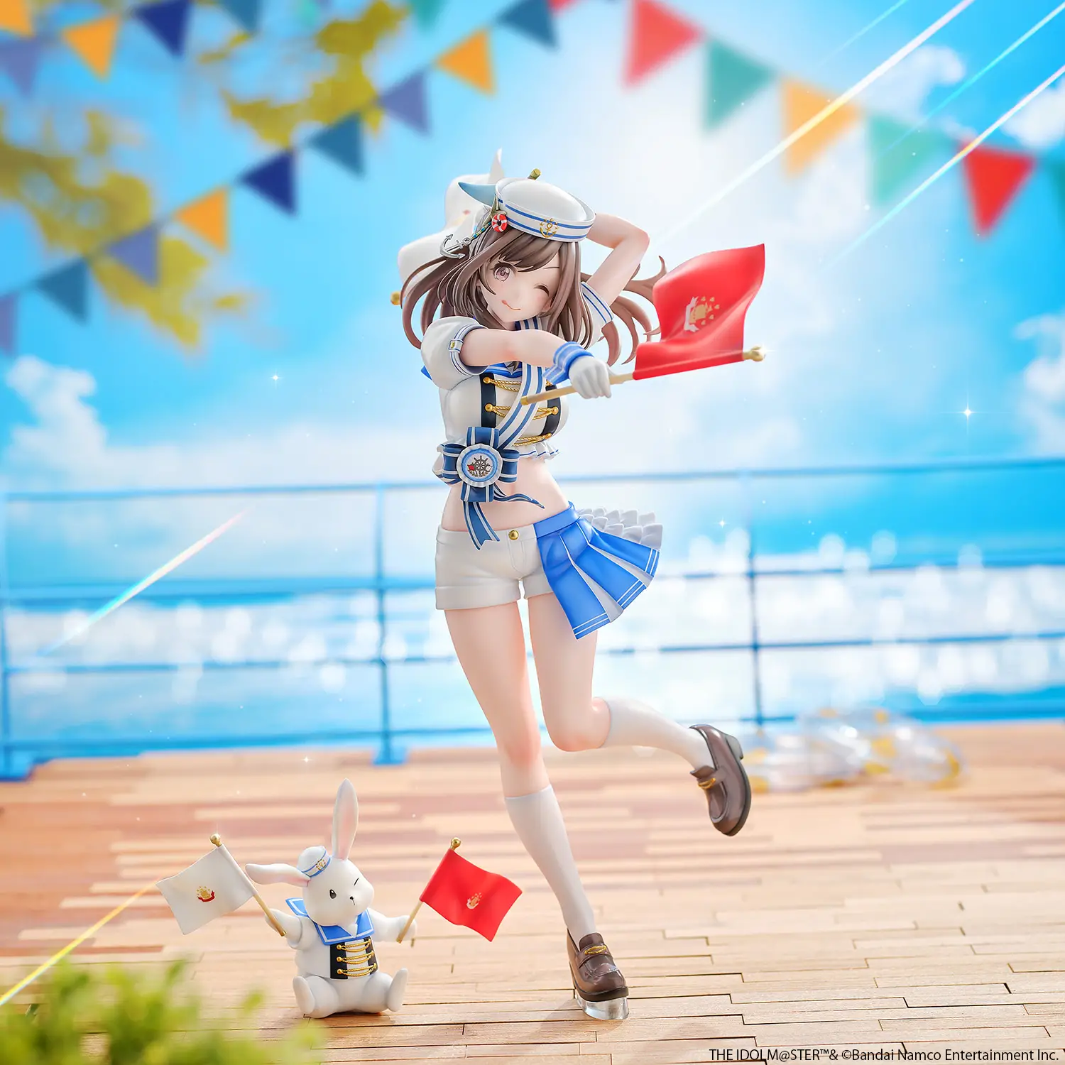 Figurine THE iDOLM@STER: Shiny Colors - Kogane Tsukioka - Ver. Nekomichi Country - 1/6 - Union Creative