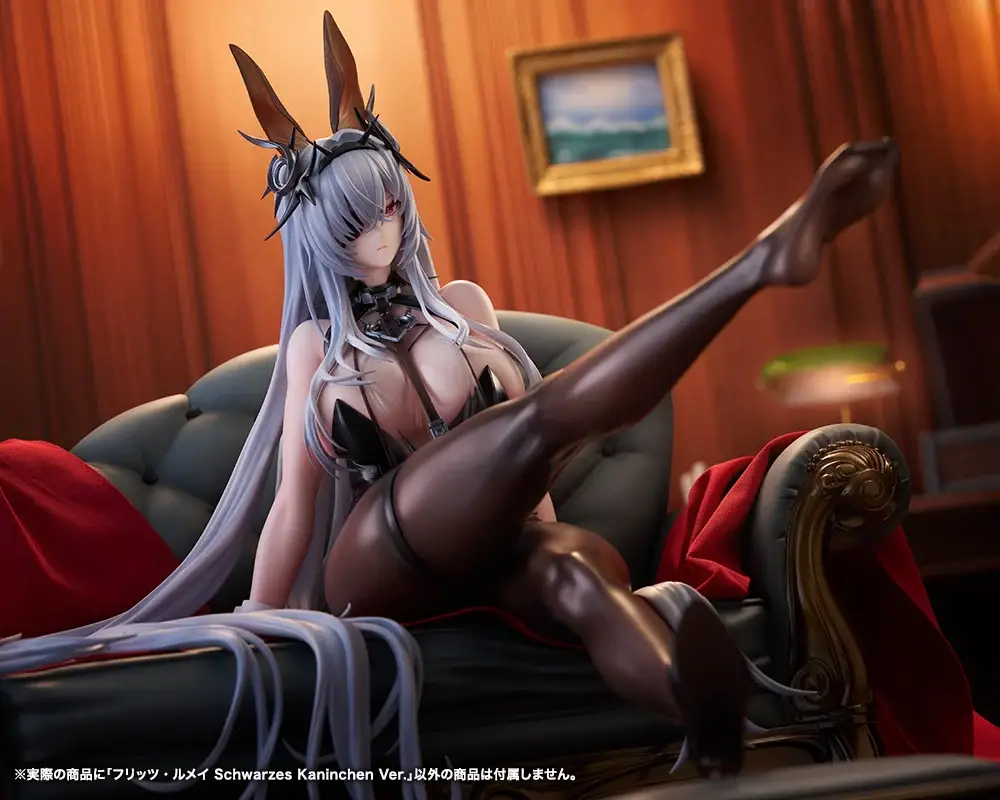 Figurine Azur Lane - Fritz Rumey - Ver. Schwarzes Kaninchen - 1/7 - Kotobukiya