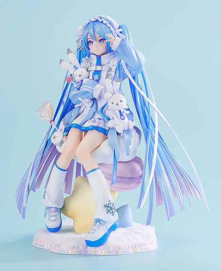 Figurine Vocaloid - Snow Hatsune Miku - Ver. Yukiiro Pop - 1/7 - Good Smile Company