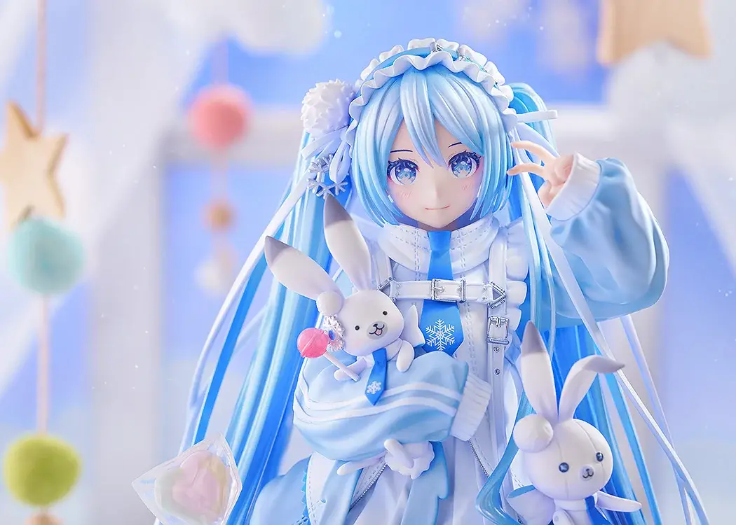 Figurine Vocaloid - Snow Hatsune Miku - Ver. Yukiiro Pop - 1/7 - Good Smile Company
