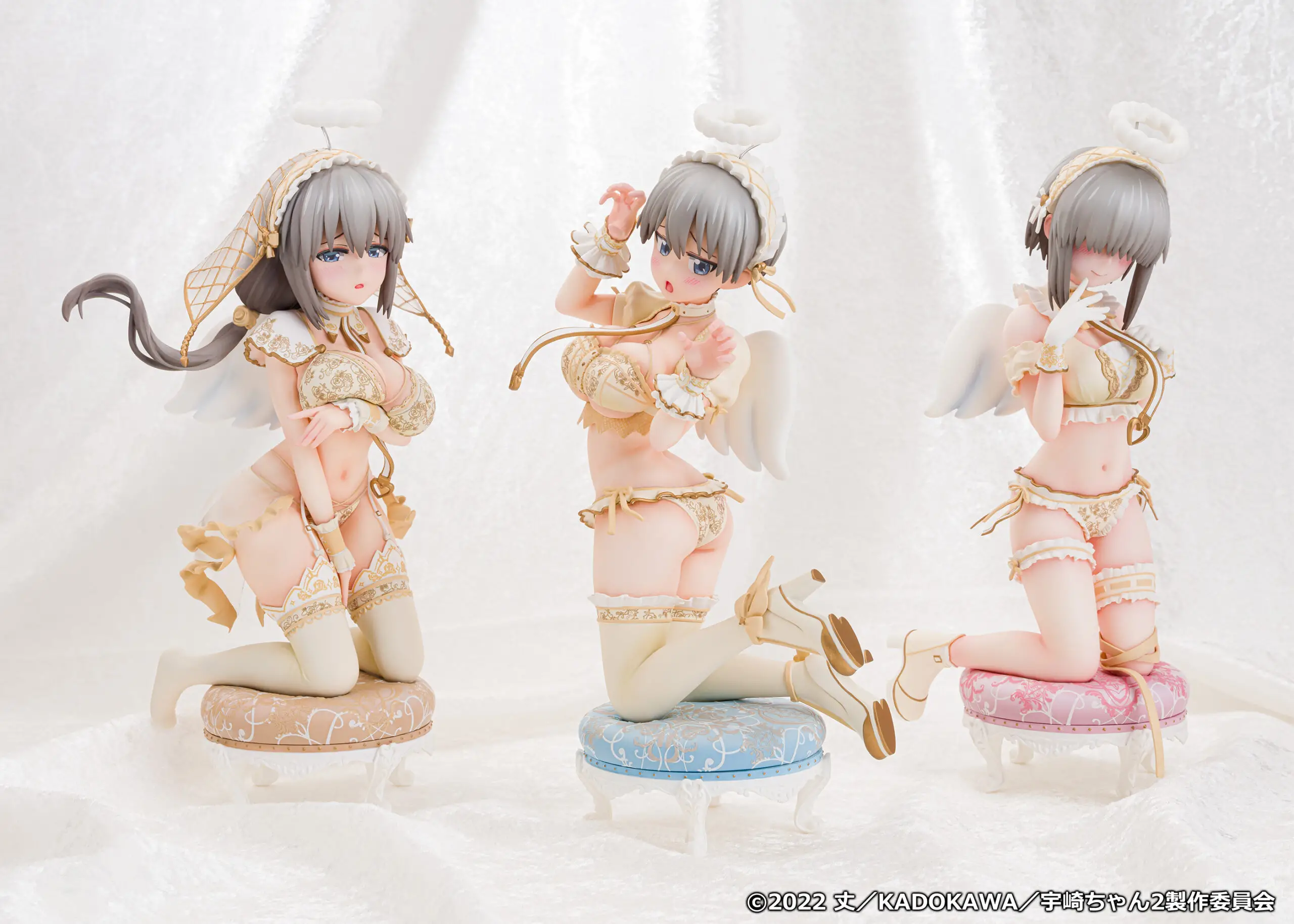 Figurine Uzaki-chan wa Asobitai! - Uzaki Yanagi - Ver. Angel - 1/7 - PROOF