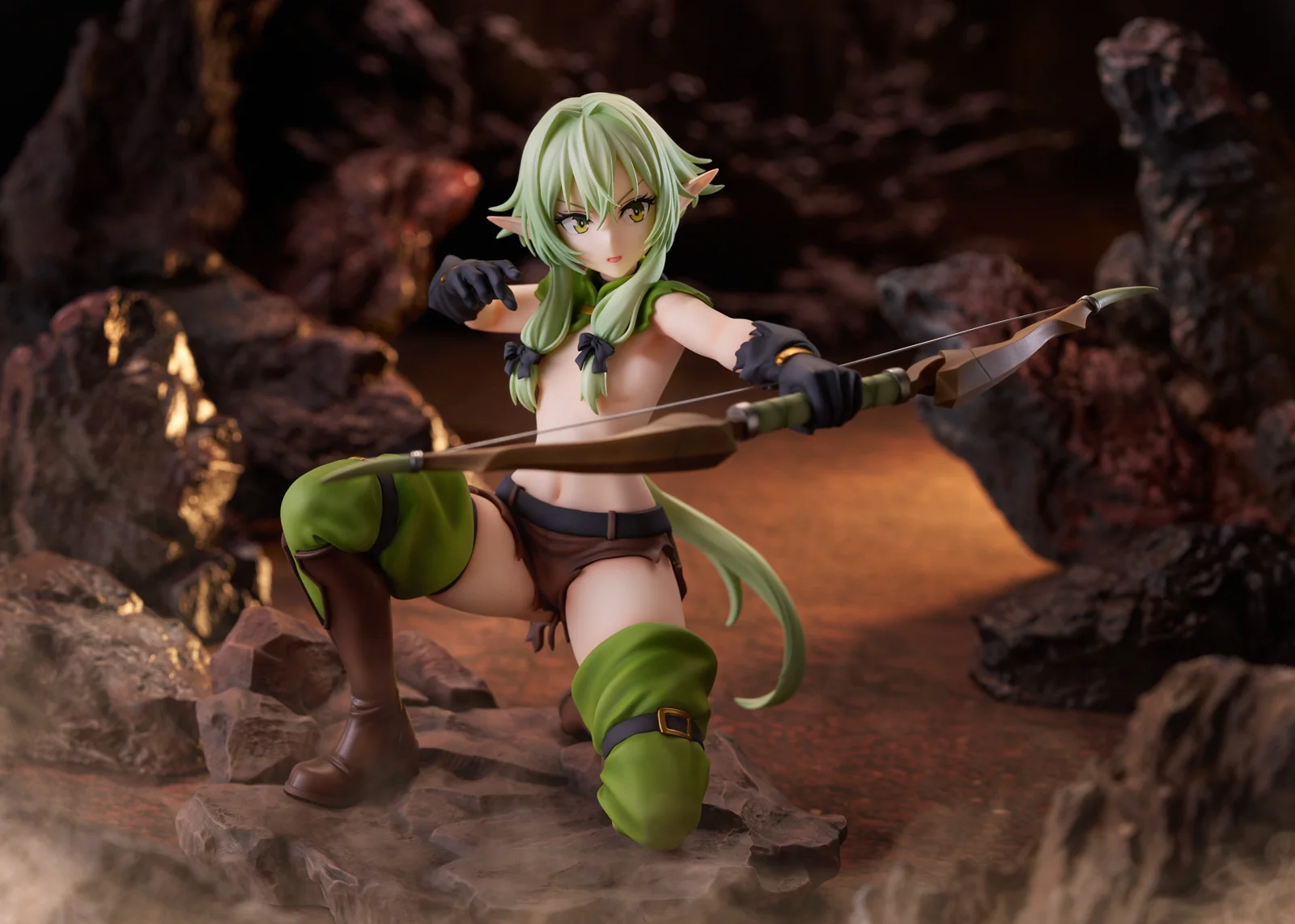 Figurine Arch&egrave;re Elfe Ver. Mortal Combat with Goblins &ndash; Alice Glint