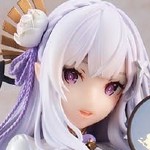 Figurine Re:Zero kara Hajimeru Isekai Seikatsu – Emilia - Ver. Elegant Beauty - 1/7 - KDcolle - Kadokawa