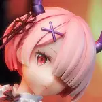 Figurine Re Zero kara Hajimeru Isekai Seikatsu - Ram - Ver. Phantom Night Sorcerer - KDcolle - Kadokawa