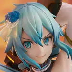 Figurine Sword Art Online - Shino Asada (Sinon) - Ver. Crystal Dress - 1/7 - Shibuya Scramble Figure - Alpha Satellite/eStream