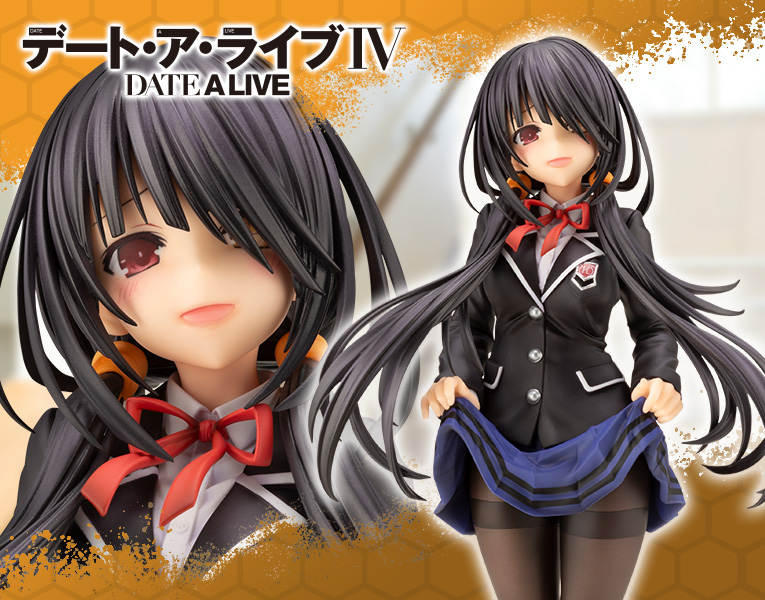 Figuirne Tokisaki Kurumi Ver. School Uniform Kotobukiya Couv