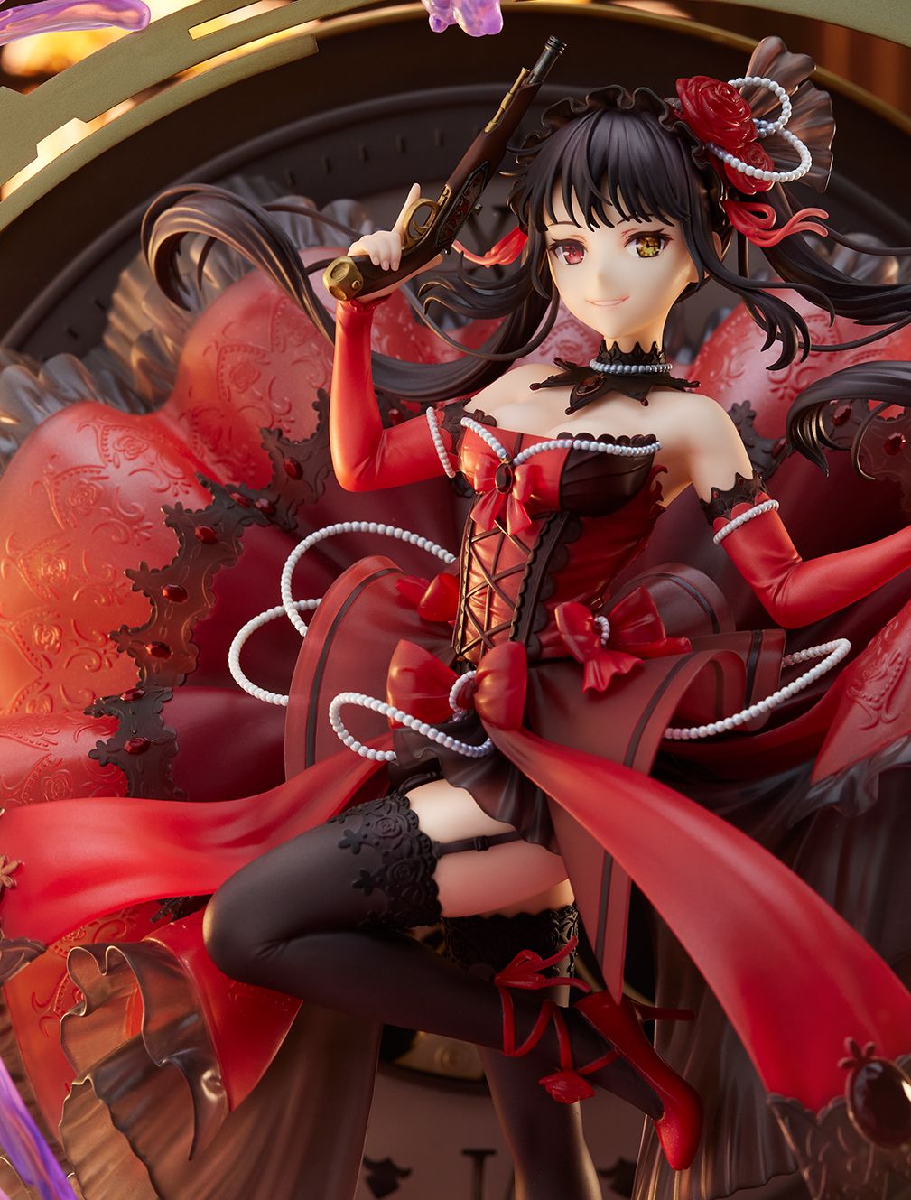 Figurine Kurumi Tokisaki Ver. Pigeon Blood Ruby Dress Alpha Satellite eStream