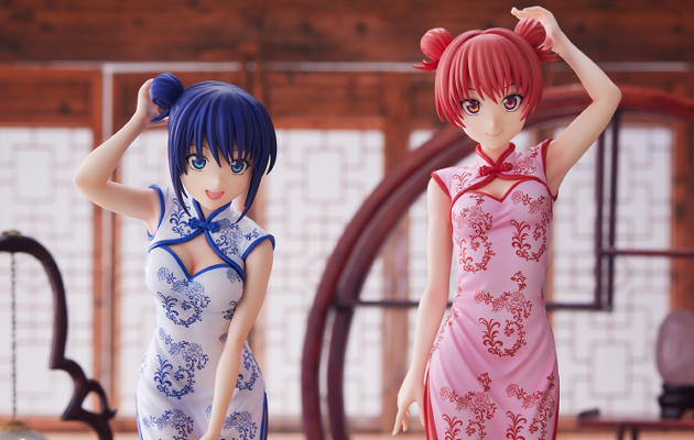 Figurine Saki Saki et Minase Nagisa (Kanojo mo Kanojo) Ver. China - Union Creative Couv A