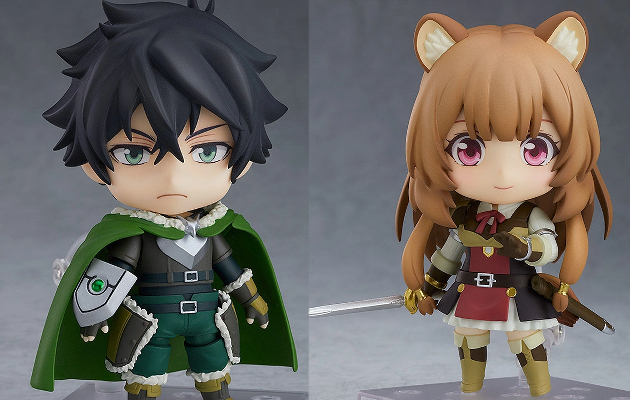 Figurine The Rising of the Shield Hero - Naofumi Iwatani et Raphtalia - Nendoroid - Good Smile Company Couv A