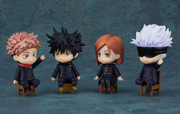 Nendoroid Swacchao Yuji Itadori, Megumi Fushiguro, Nobara Kugisaki, Satoru Gojo - Good Smile Company Couv A
