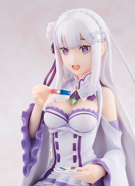 Figurine Emilia Ver. Tea Party - KD:Colle - Kadokawa