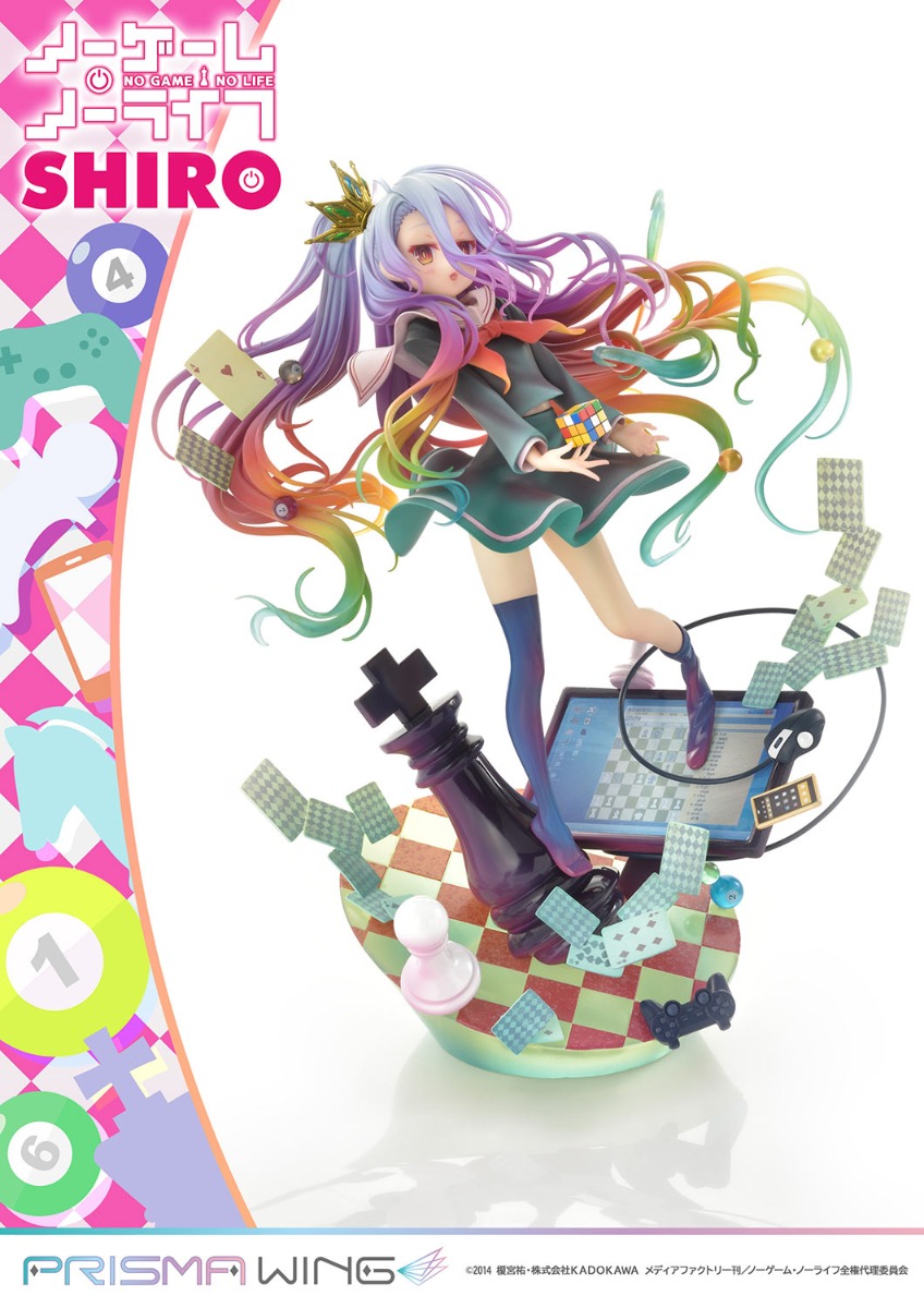 Figurine No Game No Life - Shiro - Prisma Wing - Prime 1 Studio