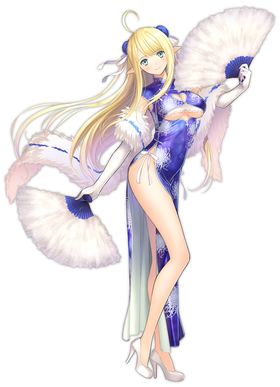 Illustration de Centaur et son Skin Sprightly Spring Wind r&eacute;alis&eacute; par Tony pour le jeu Azur Lane