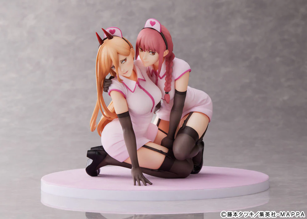 Figurine Chainsaw Man - Power et Makima - Ver. Nurse - 1/7 - F:Nex - FuRyu