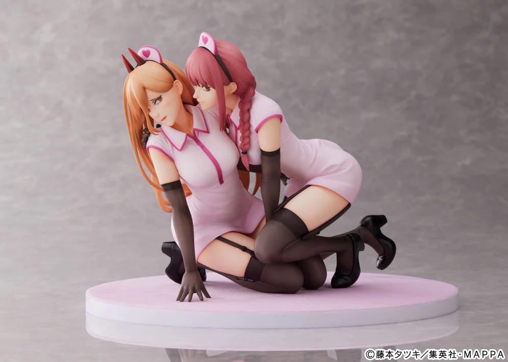 Figurine Chainsaw Man - Power et Makima - Ver. Nurse - 1/7 - F:Nex - FuRyu
