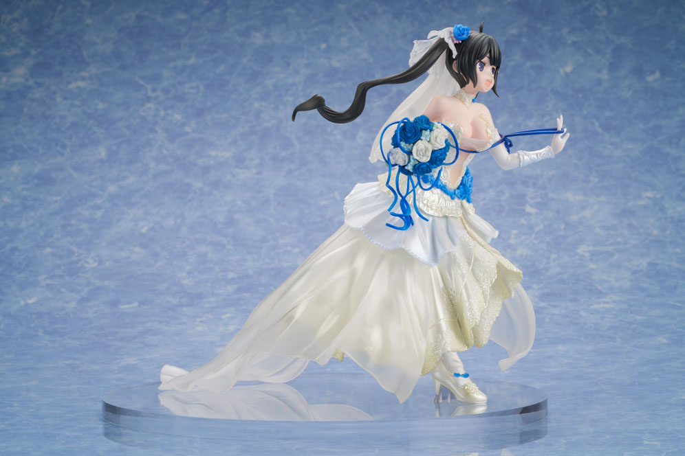 Figurine DanMachi: La L&eacute;gende des Familias - Hestia - Ver. Wedding dress - 1/7 - F:Nex - FuRyu 