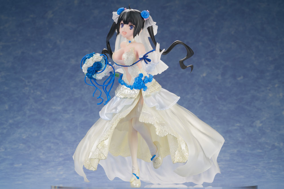 Figurine DanMachi: La L&eacute;gende des Familias - Hestia - Ver. Wedding dress - 1/7 - F:Nex - FuRyu 