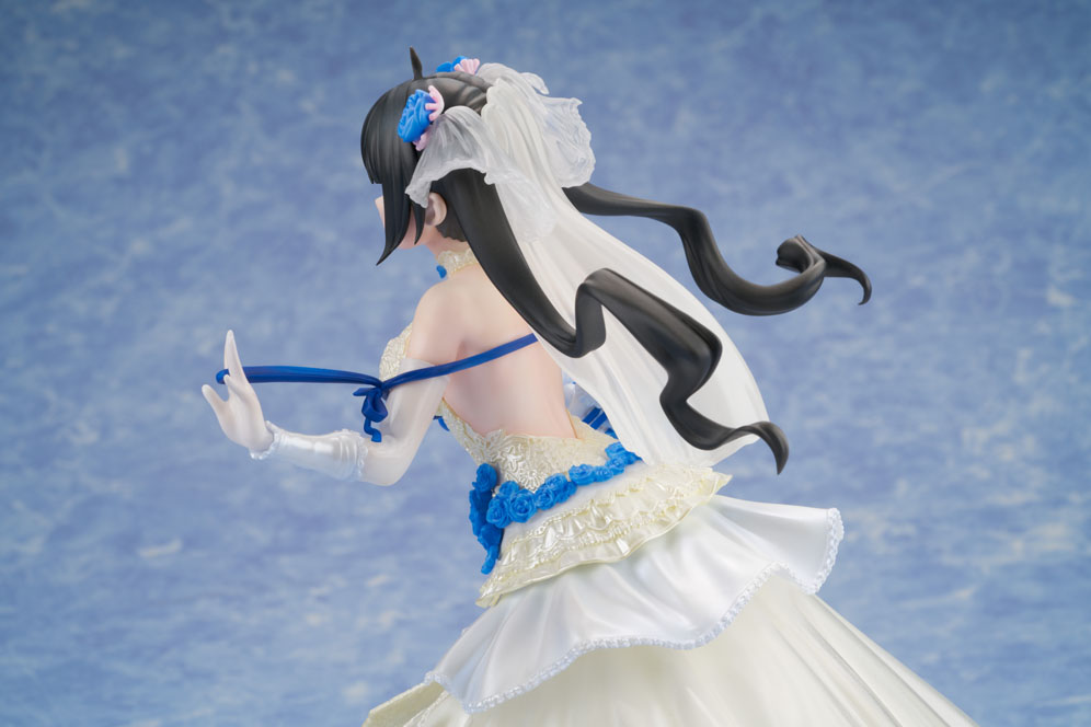 Figurine DanMachi: La L&eacute;gende des Familias - Hestia - Ver. Wedding dress - 1/7 - F:Nex - FuRyu 