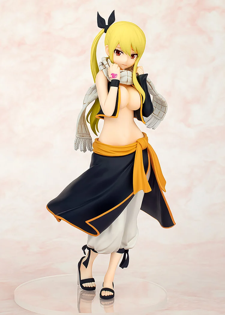 Figurine Fairy Tail - Lucy Heartfilia - Ver. Natsu's Costume - Pop Up Parade L - Good Smile Company
