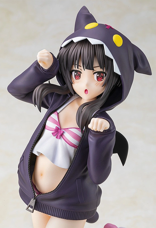 Figurine KonoSuba - Megumin - Ver. Hood☆Look Chomusuke - 1/7 - CA Works - Chara-Ani / Kadokawa