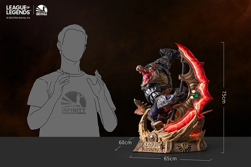 Figurine League of Legends - Renekton - Ver. Worlds - 1/4 - Infinity Studio