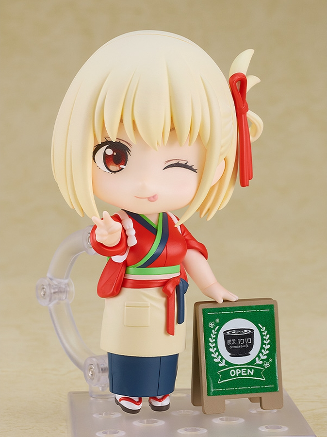Figurine Lycoris Recoil - Chisato Nishikigi - Ver. Caf&eacute; LycoReco Uniform - Nendoroid - Good Smile Company